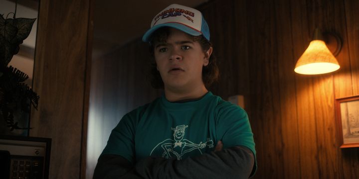 Gaten Matarazzo in the fourth season of Stranger Things