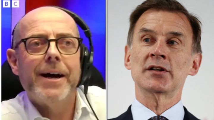 Nick Robinson skewered Jeremy Hunt this morning.