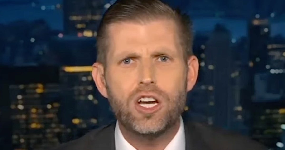 Eric Trump Busted In 'Obvious Lie' In Off-The-Rails Defense Of Dad