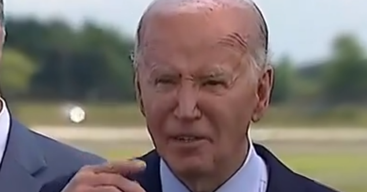 Biden Mocks Reporter's 'All 4 Years' Question: 'Did You Fall On Your Head Or Something?'