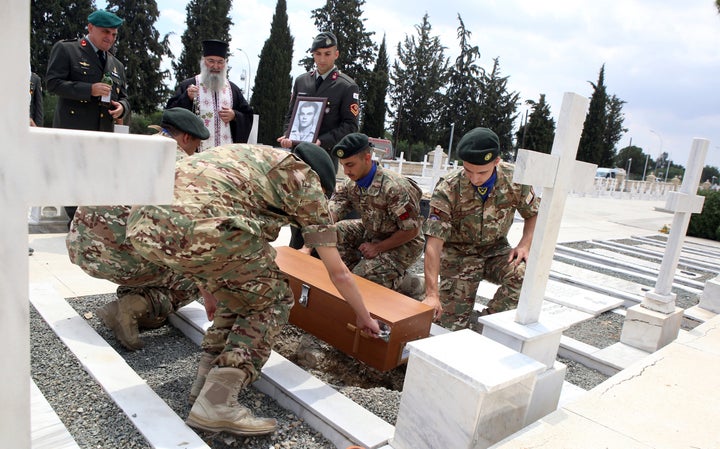 Εικόνες από την τελετή στην Κύπρο