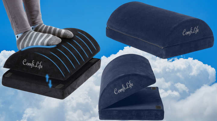 This Under-Desk Footrest Can Ease Hip And Back Pain | HuffPost Life