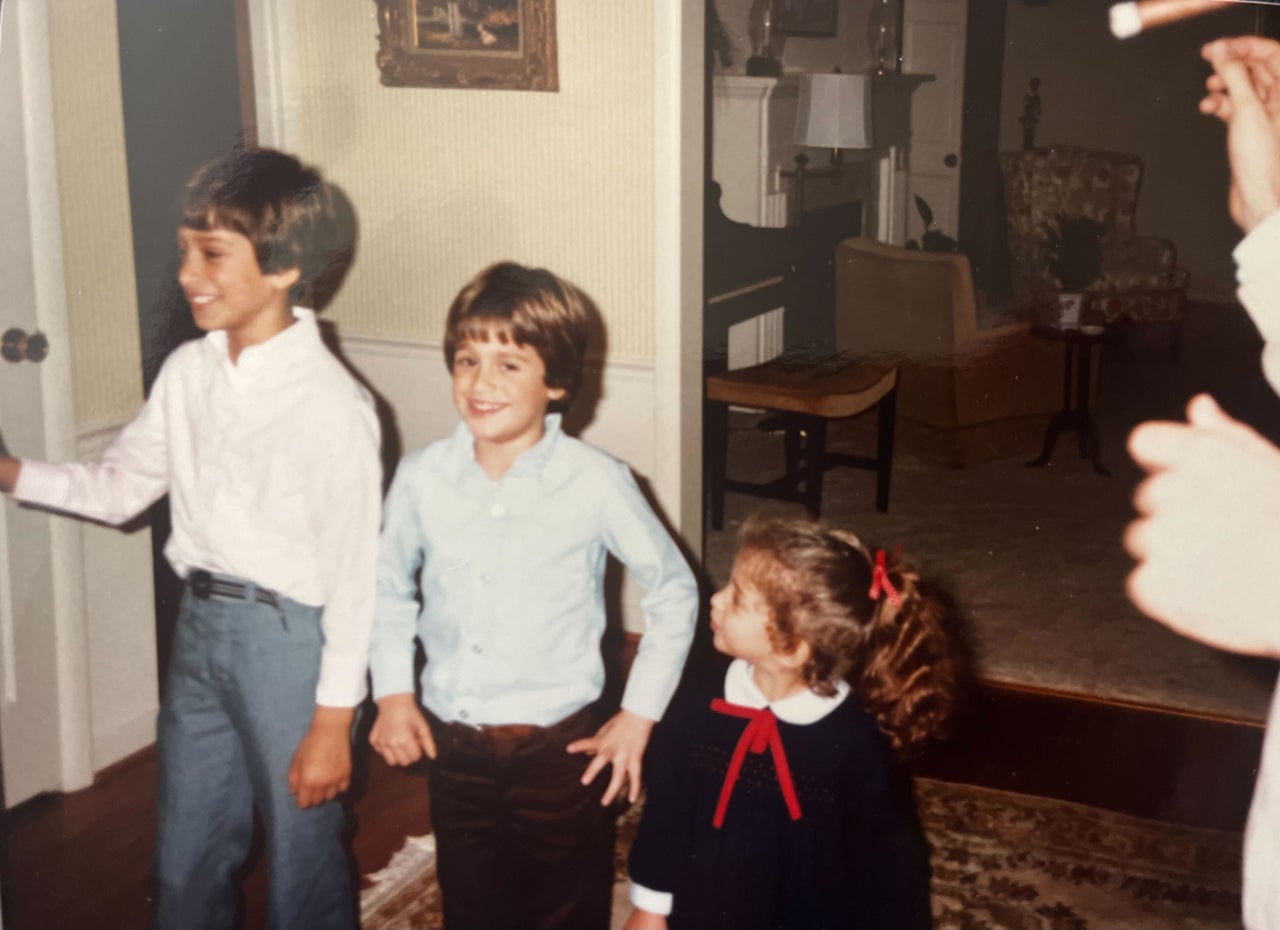 Andy, David and Emily as kids.