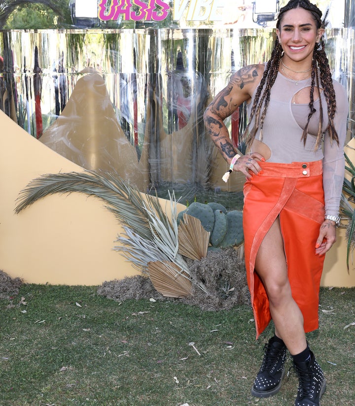 Stefanie Cohen Magarici, aka Stefi Cohen, is pictured on April 14, 2023, in Coachella, California.