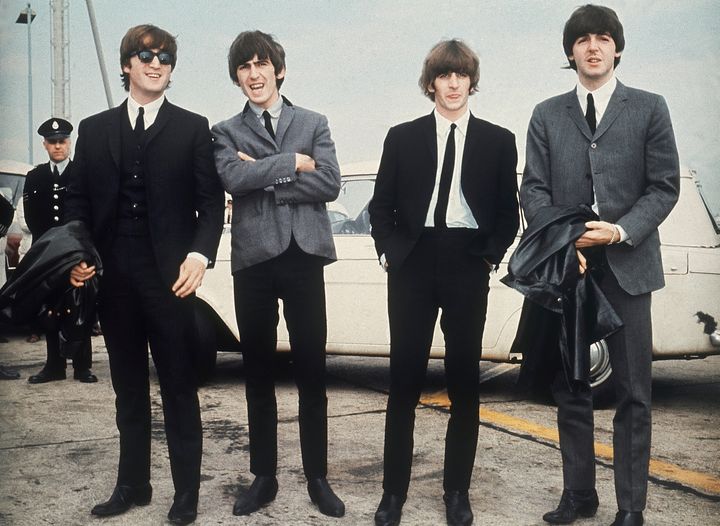 Οι Beatles στο Λίβερπουλ, 10 Ιουλίου 1964. (AP Photo, File)