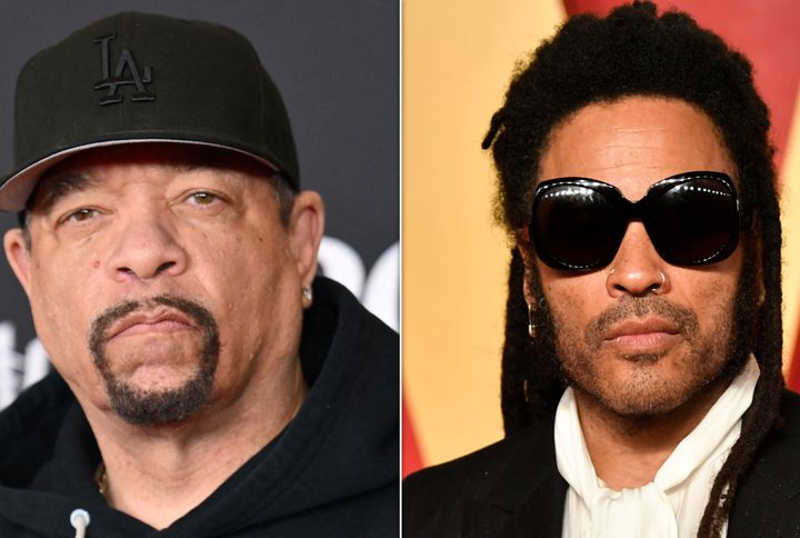 Despite fans telling Ice-T (left) that Kravitz is on his own "journey," he replied: "F that Journey."