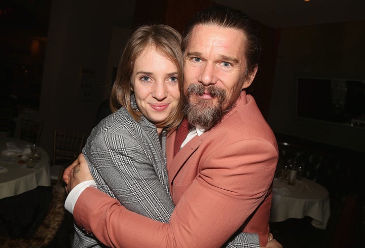 Maya Hawke and her father, Ethan Hawke, collaborated on the 2023 film "Wildcat." The "Stranger Issues" actor said she's fine with the internet's criticisms of nepo babies and that it's "OK to be made enjoyable of while you’re in rarefied air."