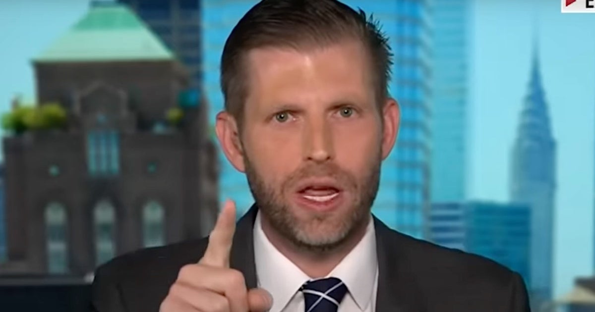 Eric Trump Claims Black Voters Are Turning To His Dad 'In Spades'