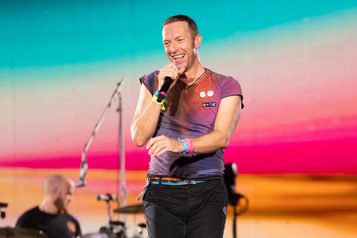 Coldplay frontman Chris Martin