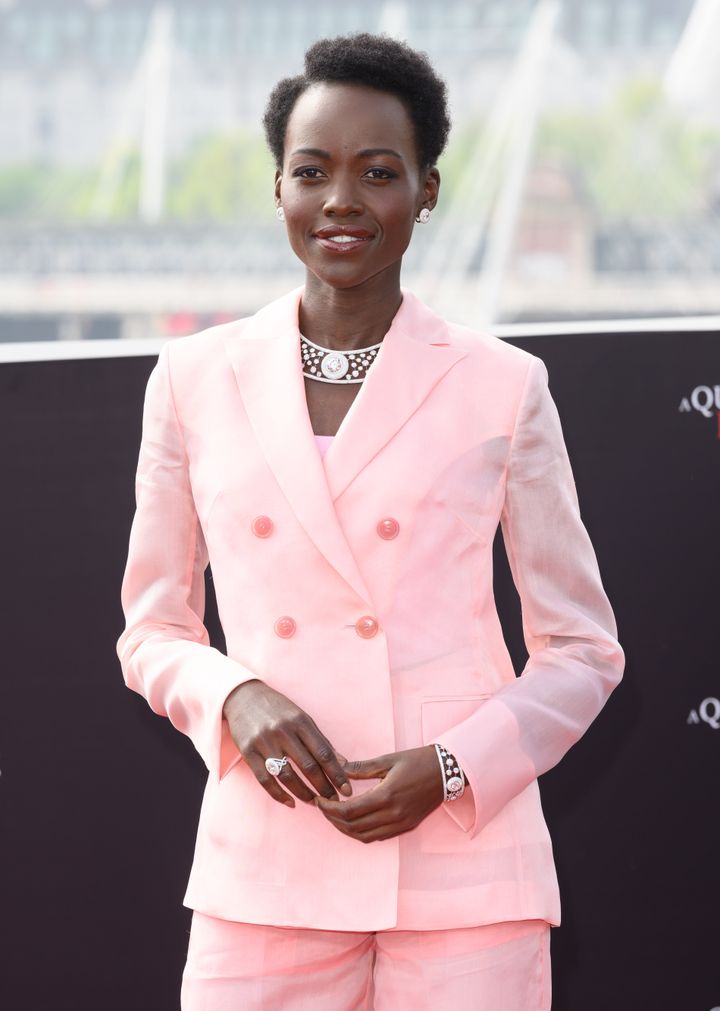 Lupita Nyong'o fotografiert am 1. Mai 2024 in London, England.