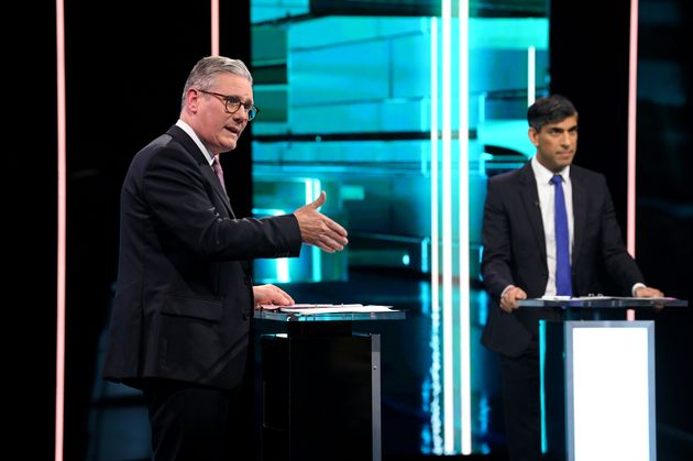 'Insulting And Childish': Keir Starmer Blasts Rishi Sunak In Angry Election Debate...