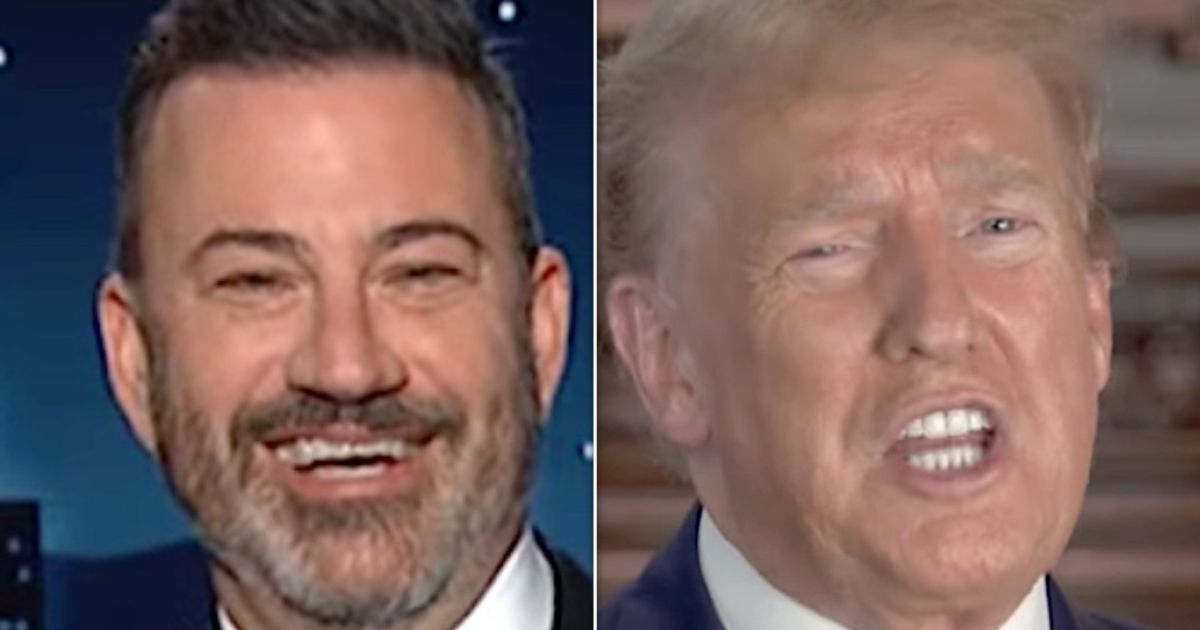 Jimmy Kimmel Trolls Trump's 'Orange Jesus' Super-Fans With Upside-Down Offer