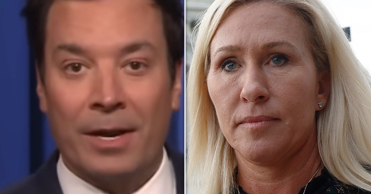 Jimmy Fallon (Dr.) Peppers Marjorie Taylor Greene With Jokes Over Latest Meltdown