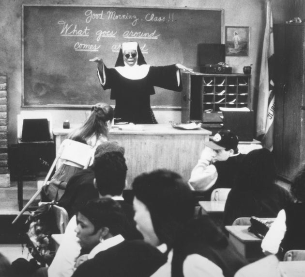 『天使にラブソングを2』の撮影シーン