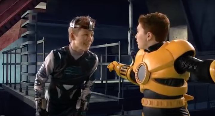 Glen Powell in the third Spy Kids movie