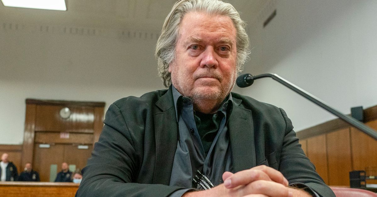 Steve Bannon Ordered To Report To Prison By Federal Judge