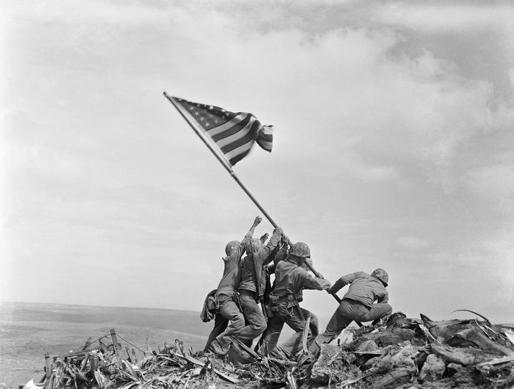 Persichitti has recalled witnessing U.S. Marines raise a U.S. flag atop Mount Suribachi, in Iwo Jima, Japan, in 1945. The moment was captured in this iconic photo taken by Associated Press photographer, Joe Rosenthal.