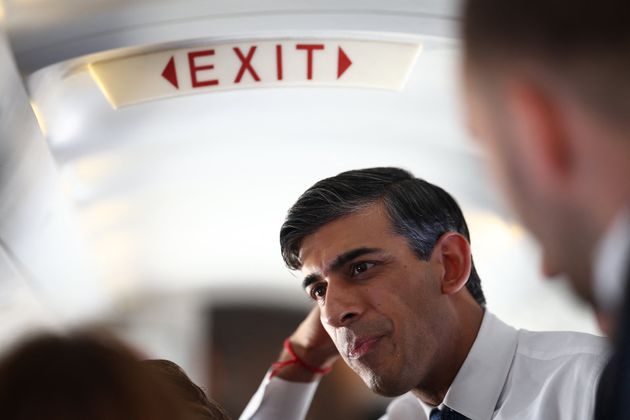 Rishi Sunak is heading for the No10 exit.