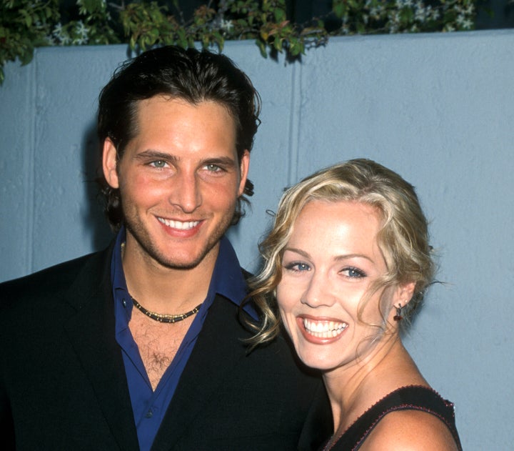 Peter Facinelli und Jennie Garth bei der Los Angeles-Premiere von The Big Kahuna am 26. April 2000.