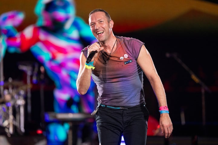 Ο Κρις Μάρτιν των Coldplay