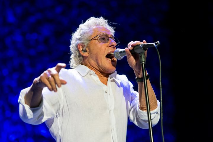 Roger Daltrey on stage at London's O2 Arena last year