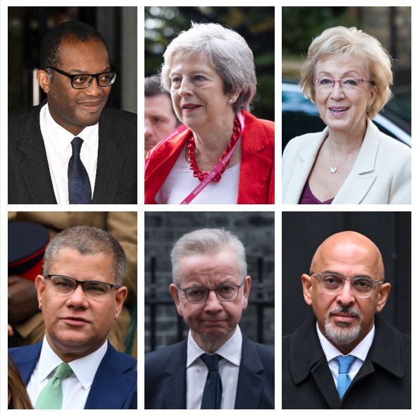 A few of the famous faces stepping down at the general election