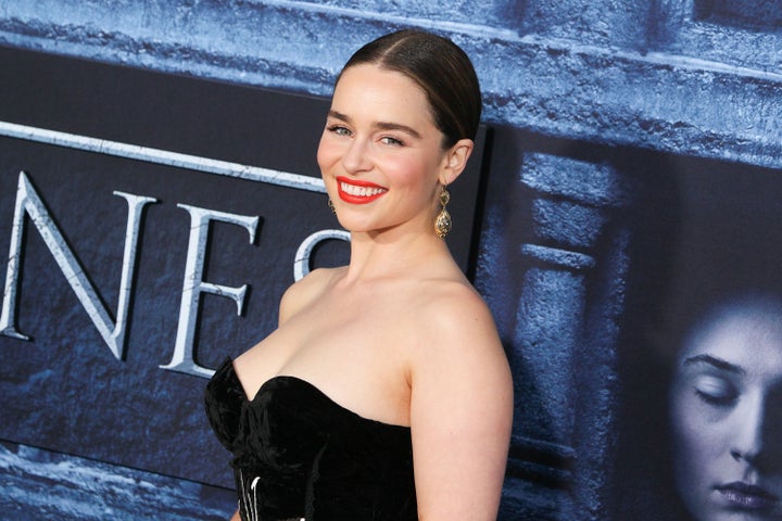 Emilia at a Game Of Thrones event in 2016