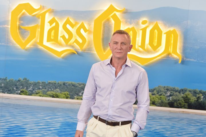 Daniel Craig at a screening of Glass Onion in 2022