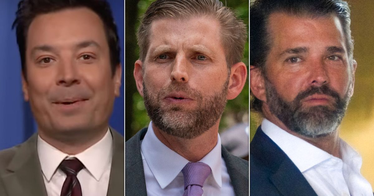 Jimmy Fallon Dings Don Jr. And Eric With Line About Dad's Probation Interview