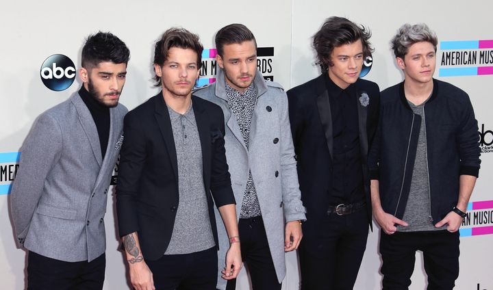 One Direction pictured in 2013