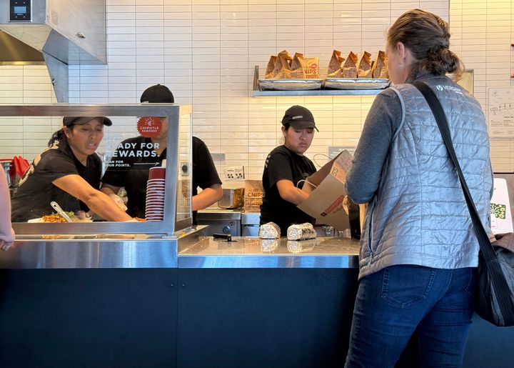 “No one on the line is intentionally trying to stiff any customers on food; it would look bad on them if they did,” one Chipotle employee told us. 