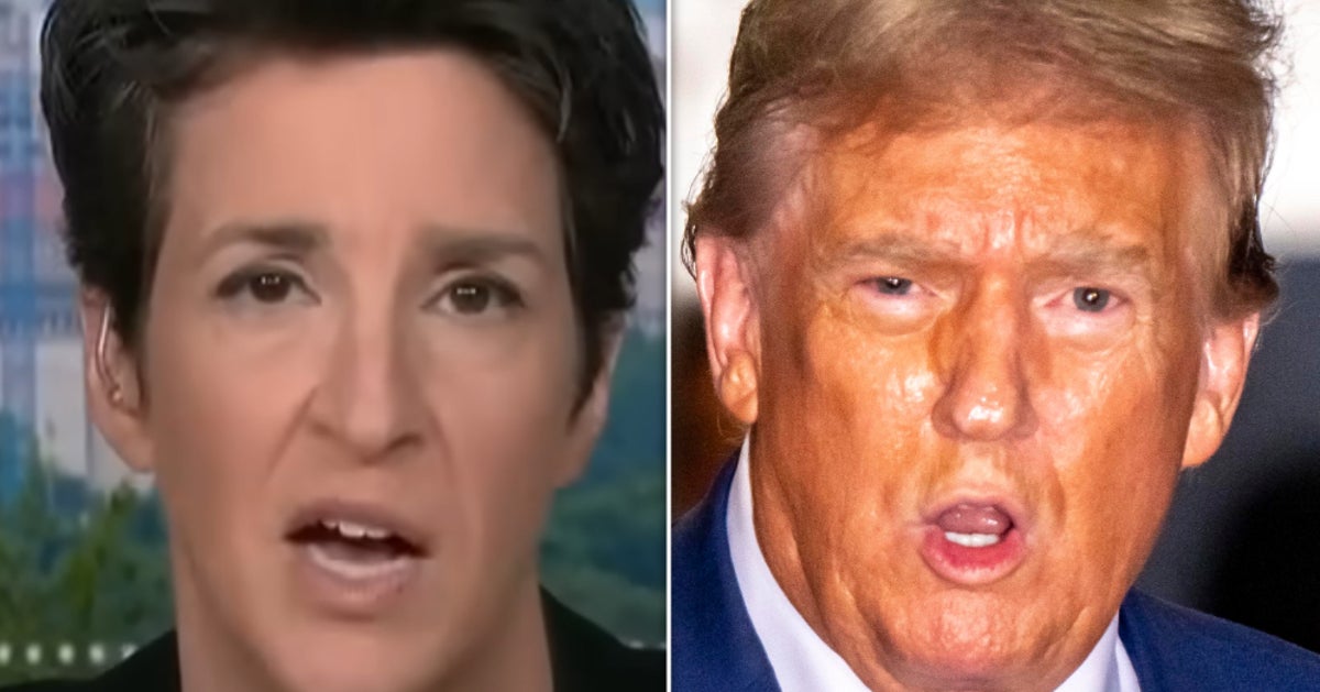 Rachel Maddow Shows Donald Trump’s Shift From 'Incoherent' To 'Pornographically Violent'