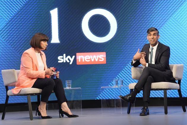 Rishi Sunak Booed And Heckled During Brutal Sky News Election Grilling