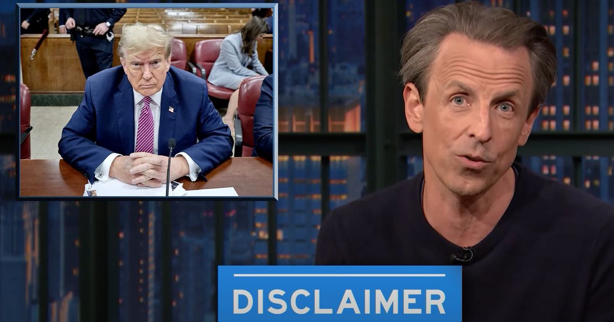 Seth Meyers Utterly Shreds Donald Trump With Biden Jokes Disclaimer For The Ages