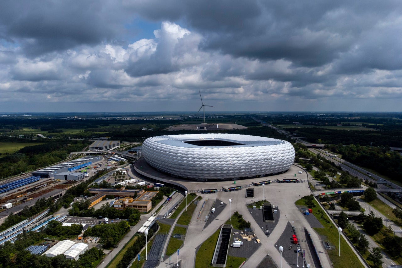 Η εντυπωσιακή Allianz Arena.