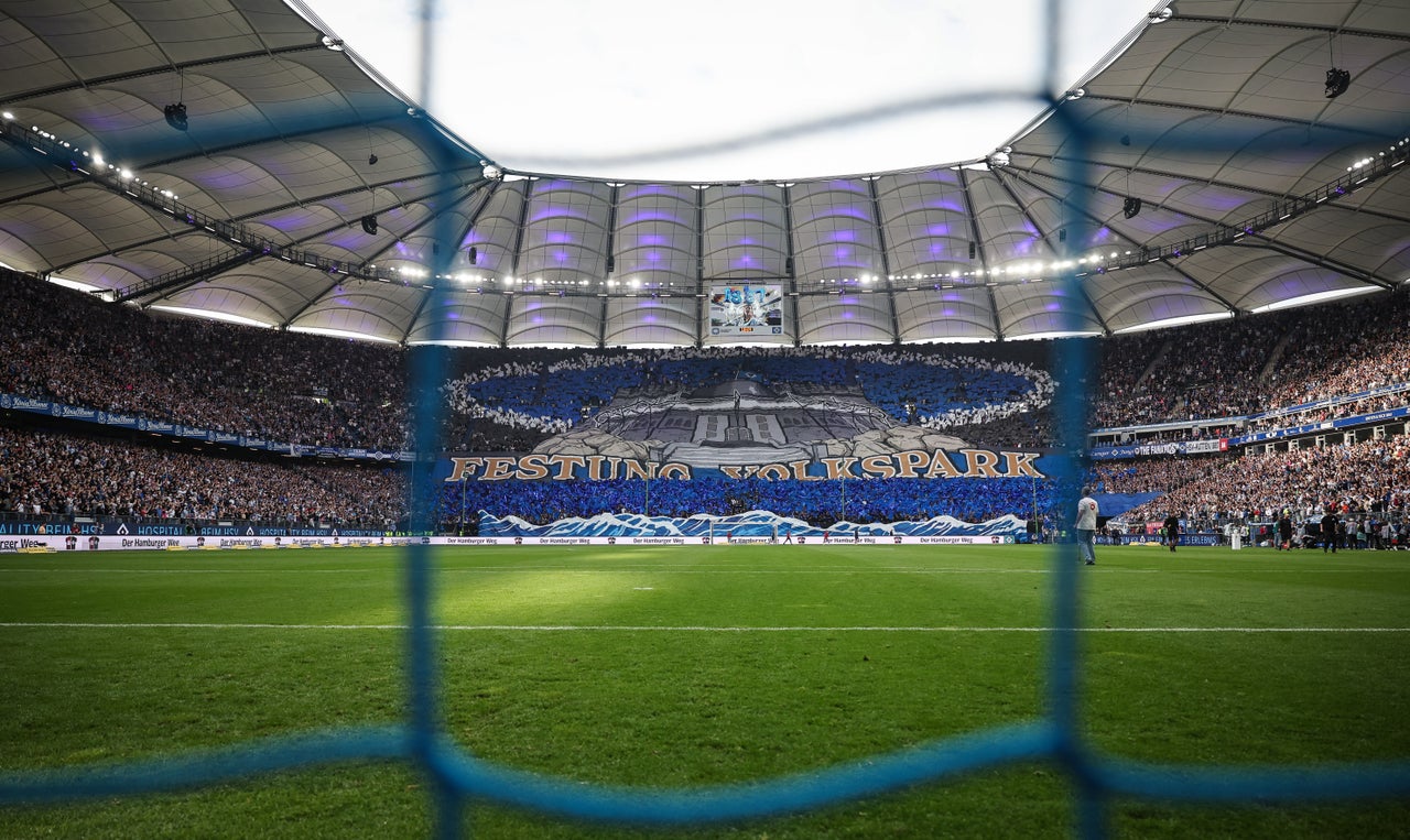 Το ιστορικό Volksparkstadion στο Αμβούργο.