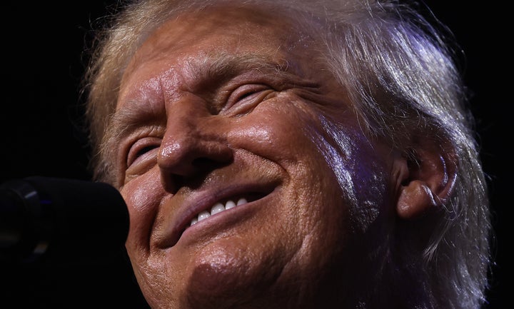 Former president Donald Trump speaks at an event in Phoenix on June 6, 2024.