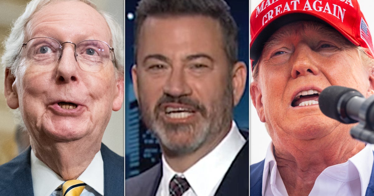 Jimmy Kimmel Taunts 'Spineless Little Mitch' McConnell Over Cowardly Trump Move