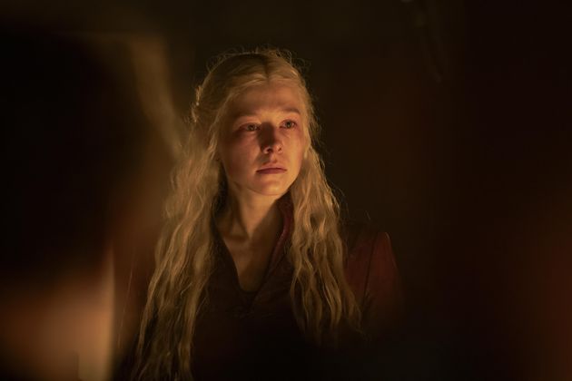 Emma D'Arcy in character as Rhaenyra Targaryen