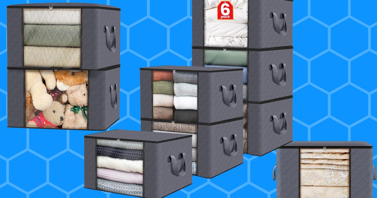 These $19 Foldable Storage Boxes Will Save You So Much Space