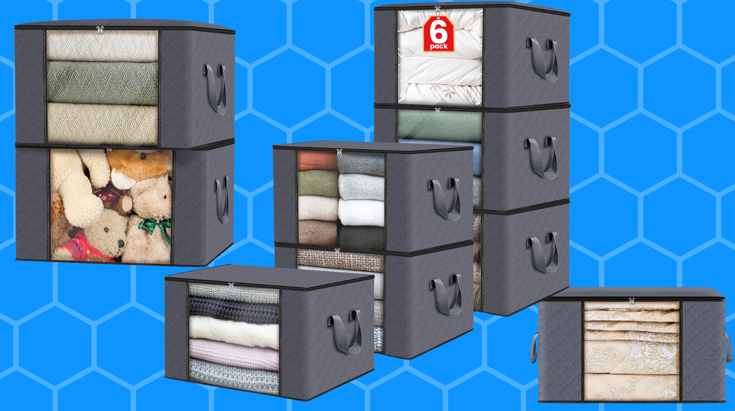 Foldable Storage Boxes For Optimal Organization