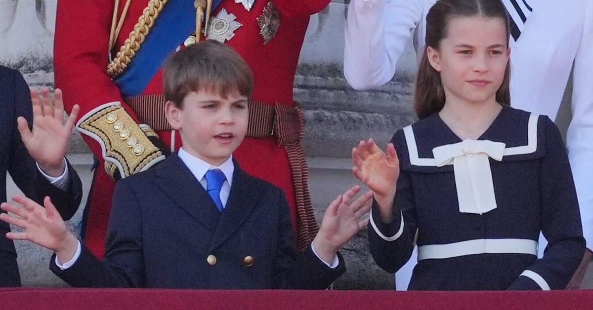Prince Louis Busts Out Adorable Dance Moves While Watching Parade
