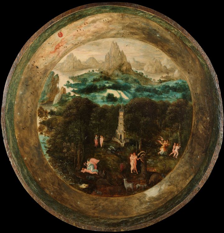 «Paradise», περίπου 1541- 1550. Έργο του Herri met de Bles. (Photo by Heritage Art/Heritage Images via Getty Images)