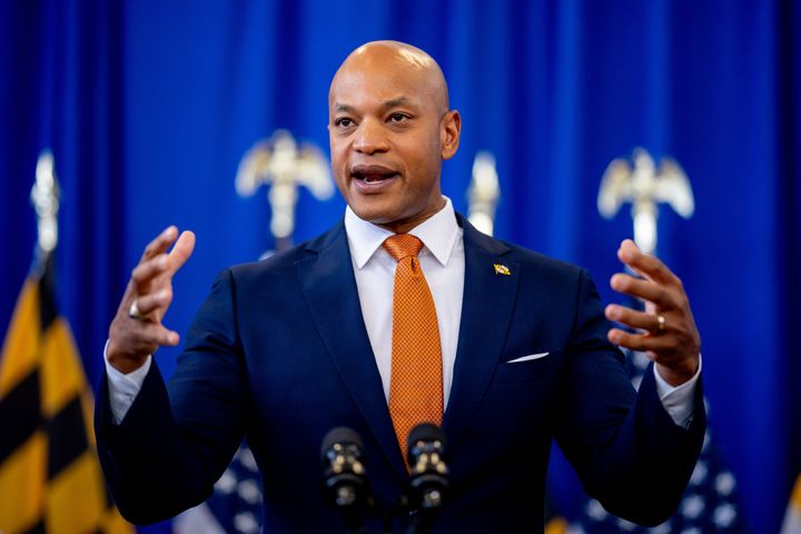 Maryland Gov. Wes Moore speaks at an event on June 7, 2024 in Landover, Maryland. 