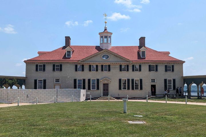 Η έπαυλη του Τζορτζ Ουάσινγκτον στο Mount Vernon.
