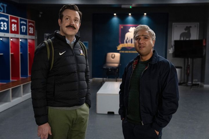 Ted Lasso stars Jason Sudeikis and Nick Mohammed