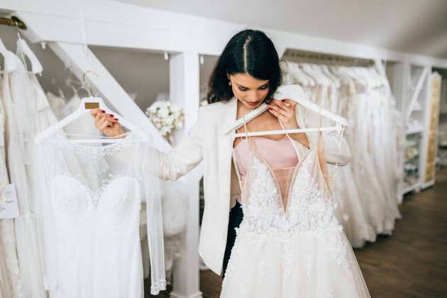 Shopping for a wedding dress can be an overwhelming experience.