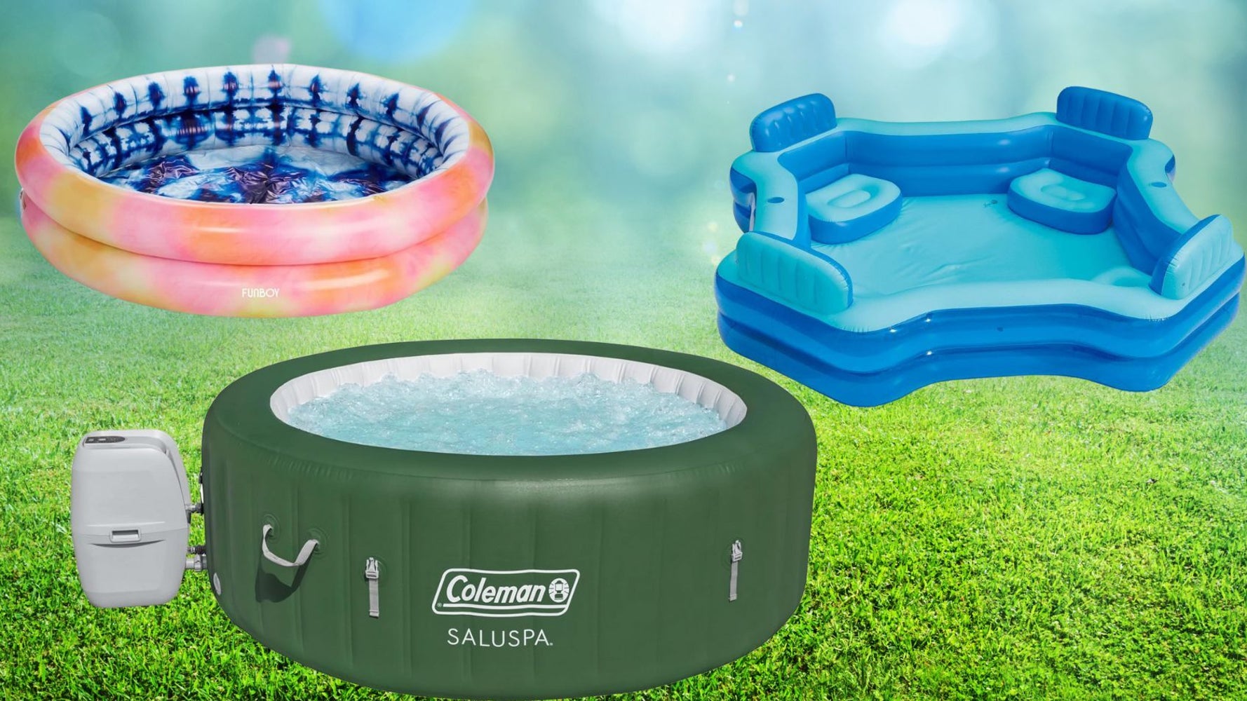 kiddie pool with best inflatable pool for adults