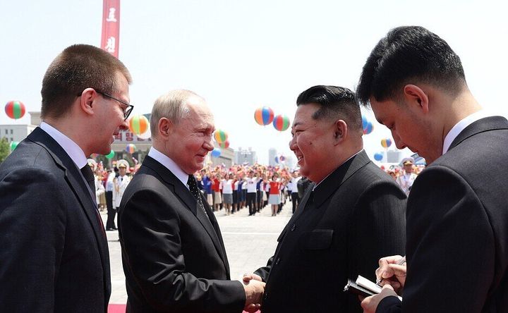 Πιονγκγιάνγκ 19 Ιουνίου - Η «ιστορική» επίσκεψη Πούτιν στη Β. Κορέα.