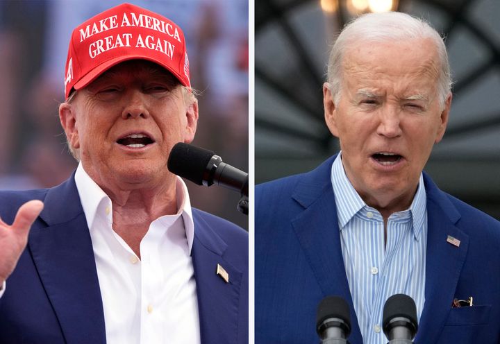 Biden and Trump are set to face off in Atlanta during a CNN debate next week. 